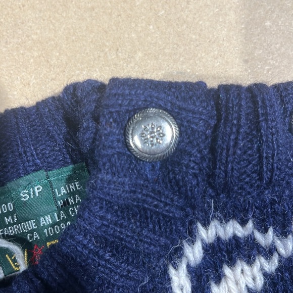 Vintage Knit Beaver Canoe Sweater - Picture 4 of 9